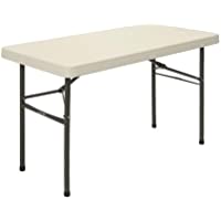 Los mejores  - LIFETIME 4446 - Mesa plegable multiusos ultrarresistente 121-5x61x74 cm UV100